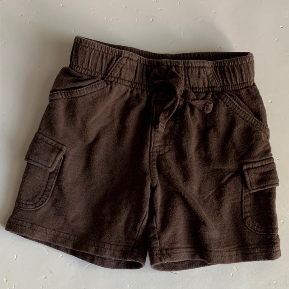 Jumping Beans Soft Brown Cargo Shorts Boys 2T